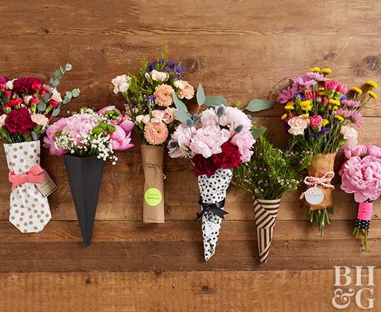 DIY Bouquet Wraps