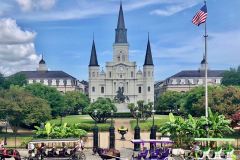 Created a travel plan for a family heading to New Orleans
