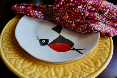 Planned ideas for a Thanksgiving table setting