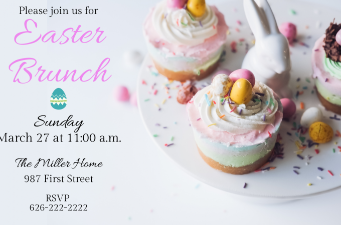 Easter Brunch Invitation
